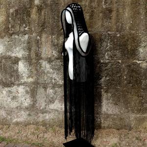 Abito 2024 da donna fatto a mano dea greca romana vestito di un pezzo con nappine Sexy Design bohémien Vocation Beach Party abiti da donna - Product Image 6