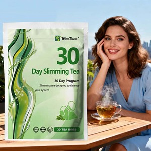Té desintoxicante herbal de 30 días de WinsTown OEM Private Labels, limpieza natural del cuerpo, apoyo al bienestar, suplemento herbal desintoxicante, 30 bolsitas de té. - Product Image 1