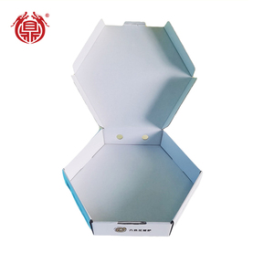 Caja de Pizza Hexagonal de 8/12/15 Pulgadas, Caja de Pizza Corrugada Desechable para Llevar - Product Image 4