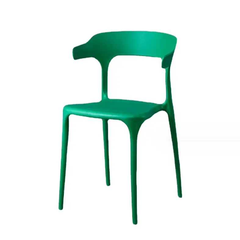유럽 이탈리아 디자이너 스태킹 플라스틱 식당 의자
