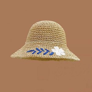 New Collection Summer Woven Raffia <b>Straw</b> <b>Hat</b> Female Summer Beach <b>Hat</b> Large Brim <b>Straw</b> Sun <b>Hat</b> - Product Image 4