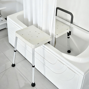 Shower Chair With Armrests Non Slip Bath <b>Stool</b> For Elderly And Pregnant Women <b>Bathroom</b> Safety Equipment - Product Image 1