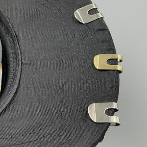 कस्टम गोल्फ बेसबॉल टोपी क्लिप श्रृंखला ब्रिम लोगो के साथ कस्टम गोल्फ बेसबॉल टोपी क्लिप के लिए धातु एन्मेल लैपल पिन - Product Image 5