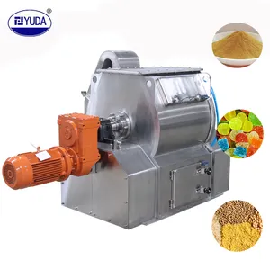 YUDA SDHJ 100kg/batch Stainless Steel Best Quality Industrial Use Animal Feed Mill Mixer in Poultry Feed Making Plant