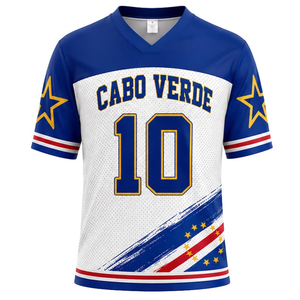 Maglia Sportiva della Somalia # 10 – Maglia da Calcio Celeste con Stemma a Stella - Product Image 1