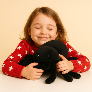 Peluche di Ragno all'Ingrosso, Morbido Animale di Peluche a Forma di Ragno, Simpatico Ragno di Peluche di Halloween per Bambini, Giocattoli di Peluche in Bulk per Rivenditori - Product Image 2