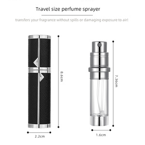 Bomba <span class=keywords><strong>de</strong></span> botella <span class=keywords><strong>de</strong></span> 5ml para mujer, Mini botella portátil <span class=keywords><strong>de</strong></span> viaje, Spray <span class=keywords><strong>de</strong></span> <span class=keywords><strong>Perfume</strong></span> <span class=keywords><strong>recargable</strong></span>, <span class=keywords><strong>atomizador</strong></span> <span class=keywords><strong>de</strong></span> <span class=keywords><strong>Perfume</strong></span> <span class=keywords><strong>recargable</strong></span> <span class=keywords><strong>de</strong></span> cuero <span class=keywords><strong>de</strong></span> 10ml - Product Image 2