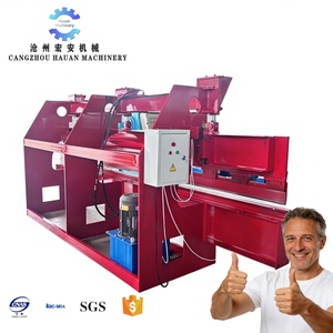 Machine de pliage CNC pour tôles d'acier inoxydable, plieuse multifonctionnelle entièrement automatique avec moteur et pompe - Product Image 1