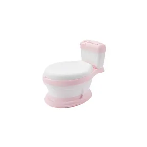 Asiento de entrenamiento para ir al baño para bebés <span class=keywords><strong>elsababy</strong></span> eb-340, ecológico, con diseño de dibujos animados, multifuncional, de plástico, para niños de 0 a 7 años - Product Image 1