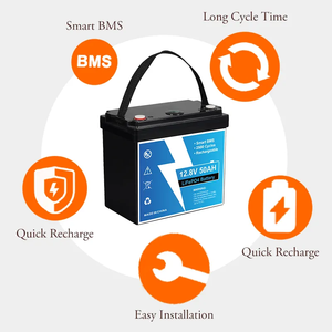 Литиевая батарея для <span class=keywords><strong>UPS</strong></span> LiFePO4 2500 циклов 640wh 12,8 V 50Ah литиевая батарея для домашней солнечной энергетической системы - Product Image 6
