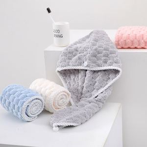 Serviette de bain torsadée en microfibre douce et absorbante, séchage rapide, en velours corail, pour la maison - Product Image 4