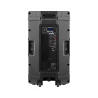 Système audio de sonorisation portable professionnel actif CH12 400W 8ohm 12 pouces, en bois et métal