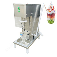 Color Soft Fruit Ice Cream Mixer Machine High Productivity Stainless Steel Syrup Blender