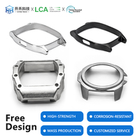 Montre en alliage de titane usinée CNC de haute précision pour pièces de boîtier avec services de perçage, accessoires de montre anti-salissures
