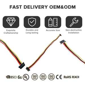 كابل محول تسلسلي صناعي من النحاس XPB من نوع DB9 إلى RJ45 مع حماية IP67 لأجهزة الكمبيوتر والدراجات النارية واتصالات الأجهزة القديمة - Product Image 4