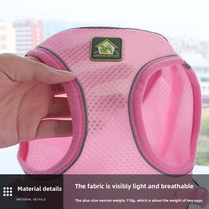 Imbracatura pettorale riflettente e traspirante HT-855 più venduta per cani e cuccioli - Forniture all'ingrosso per animali domestici - Product Image 2