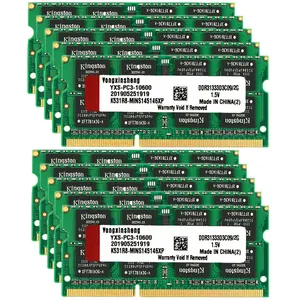 DDR3 2GB 8GB 16GB Memory RAM Stick 1333Mhz PC3-10600S SO-DIMM LAPTOP 204 Pins 1.35V or 1.5V NON ECC