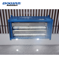 Veille de Noël Focusun Snowfall Machine 2t Machine de pulvérisation de neige Véritable fabricant de neige faisant la machine pour des événements