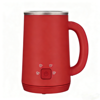 Mousseur à lait automatique SMF-800 certifié qualité, design écologique, capacité 280 ml, forme bouilloire pour usage domestique en cuisine