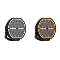 BRTLED Phare de conduite LED 7 pouces 144W 13000 lm 5000K, feux auxiliaires double mode pour camion 4x4 tout-terrain