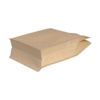 Sacs d'emballage alimentaire à fond plat avec fermeture éclair, à huit soudures latérales, refermables, pour noix et grains de café, vente directe usine