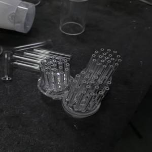 Tubo de Quartzo Transparente Polido a Fogo, Aberto dos Dois Lados, Tubo de Quartzo de Vidro Claro - Product Image 6