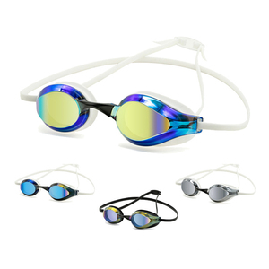 Gafas de natación de carreras profesionales, lentes ajustables con espejo, diseño de moda para competición - Product Image 1