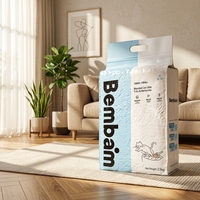 Litière pour chat mixte, mélange de tofu et de bentonite, faible teneur en poussière, agglomération rapide, désodorisant, sable pour chat