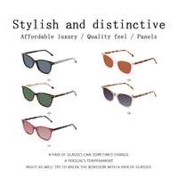 Lunettes de soleil polarisées de luxe vintage en acétate, style carré classique, haute qualité, pour femmes et hommes, avec logo personnalisé – Meilleures ventes