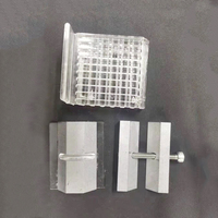 Garde-corps en verre de chaussure de Base de qualité supérieure utilisation intérieure/extérieure garde-corps en verre en aluminium canal en U avec lumière LED