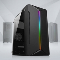 Side Light Bar Desktop Komputer Game Kantor Bisnis Kafe Internet Rumah Mini Medium Chassis Micro ATX Motherboard USB 2.0
