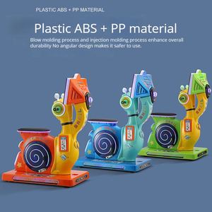 Máquina de Juego Eléctrica para Niños que Funciona con Monedas, Juego Interactivo para Padres e Hijos, Juego de Bicicleta Caracol - Product Image 5