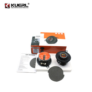 Altavoz coaxial para coche Kuerl GX328 de 3.5 pulgadas para actualización y reequipamiento con cono de papel de caucho de butadieno de hierro - Product Image 1