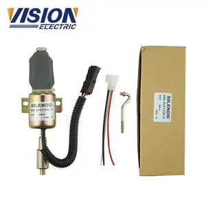 Shutdown solenoid M3019-1115100A 12V Elektrische Stop Solenoid M3019-1115100A 24V