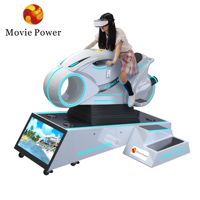 Machine de jeu d'arcade de réalité virtuelle 9D Ride On Car Game Vr Car Racing Vr Motorcycle Simulator