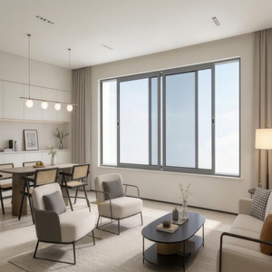 Fornitura Professionale di Finestre Scorrevoli con Telaio in Alluminio, Zanzariera, Isolamento Acustico e Termico, Finestre e Porte Scorrevoli - Product Image 2