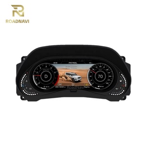 Tableau de bord numérique pour voiture RoadNavi OEM Linux pour Nissan Patrol Y62 QX56 QX80 LHD RHD 2012-2023, compteur de vitesse, tableau de bord - Product Image 2