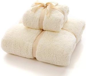 Hot Sale Organic Microfiber <b>Towel</b> <b>Set</b> 3 Pack Bath and Face <b>Towel</b> Coral Fleece <b>Towel</b> <b>Set</b> with Gift Box - Product Image 3