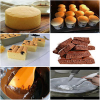 Gâteau éponge en mousseline de soie Système d'aération automatique Gâteau à la crème Machine d'aération continue