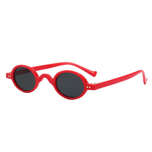 Soldes Exceptionnelles 2020 : Monture de Lunettes Optiques Vintage à Rivets, Lunettes de Soleil Léopard, Petites Lunettes de Soleil Ovales pour Femme - Product Image 6
