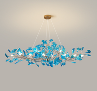 Lustre LED moderne en fer forgé de Guangdong Zhongshan, hauteur réglable, idéal pour les villas, les comptoirs de bar et les salons haut de gamme