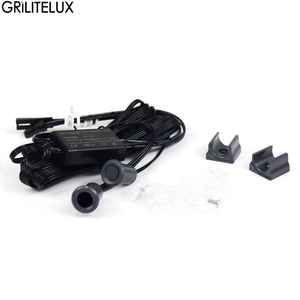 Interrupteur de contrôle d'armoire à capteur PIR infrarouge, détection de mouvement manuel/tactile/des portes, DC12V/24V 4A 3 broches, pour éclairage d'armoire - Product Image 1