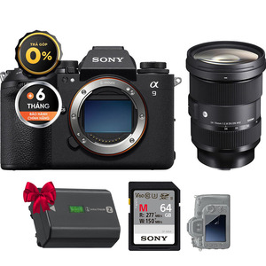 70-200mm F/2.8 II 줌 렌즈 필수품 + SD 메모리 카드를 포함한 키트가 포함된 미사용 A9 III 미러리스 비디오 카메라 - Product Image 4