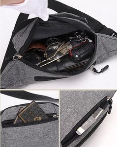 Riñonera Multifuncional para Teléfono Móvil con Logotipo Personalizado, Bolsa de Pecho de Tela Oxford para Deportes y Viajes - Product Image 2