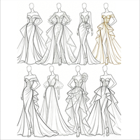 Robe de soirée de luxe sur mesure pour femme, élégante, longue, style sirène, pour fête, mariage, événement