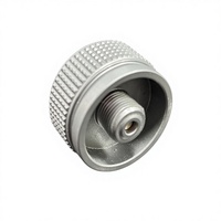 Adaptateur de rallonge surélevé pour réchaud à gaz manuel en alliage d'aluminium noirci Campingmoon pour camping en plein air