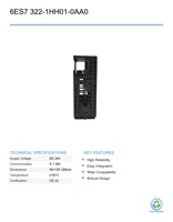 PLC de Automatización Industrial Usado 6ES7 322-1HH01-0AA0, Ideal para Sistemas de Control Industrial
