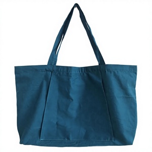Reusable Eco Friendly Shopping <strong>Bag</strong> Cotton Canvas Yoga Mat Cloth Tote <strong>Bag</strong> with Pockets Custom logo <strong>Beach</strong> <strong>Towel</strong> <strong>Bag</strong> - Product Image 3
