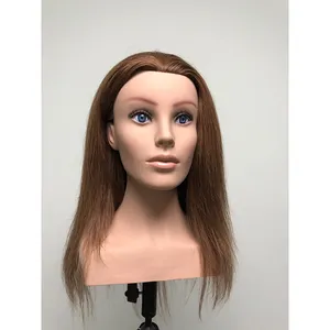 Giá Bán Buôn Châu Âu Mặt Đào Tạo Mannequin Head Với Vai Cho Thợ Làm Tóc