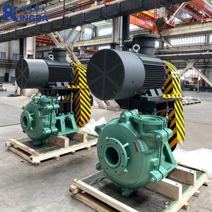 ปั๊มส่งสารแบบแรงเหวี่ยงสำหรับงานดูดทรายในบ่อน้ำมันและแม่น้ำ ทนทานต่อการสึกหรอ เหมาะสำหรับโรงไฟฟ้า  รับผลิตตามความต้องการ - Product Image 4